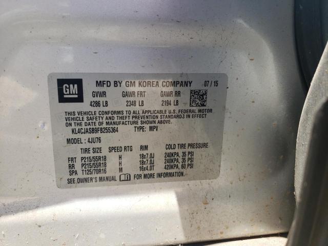 Aukcja sprzedaży 2015 Buick Encore, vin: KL4CJASB9FB255364, numer aukcji: 58541803