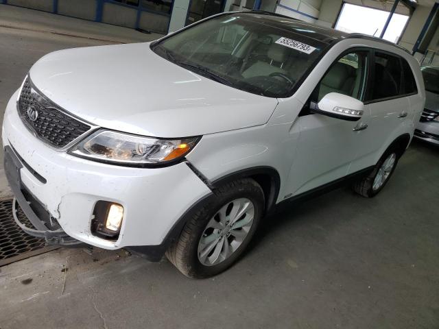 55256793 :رقم المزاد ، 5XYKUDA71EG535114 vin ، 2014 Kia Sorento Ex مزاد بيع