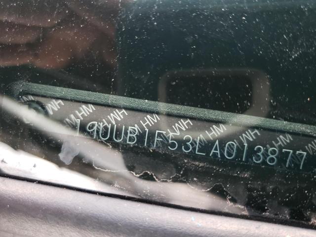 57065753 :رقم المزاد ، 19UUB1F53LA013877 vin ، 2020 Acura Tlx Technology مزاد بيع
