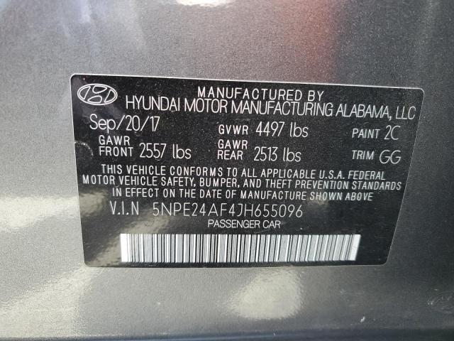 Aukcja sprzedaży 2018 Hyundai Sonata Se, vin: 5NPE24AF4JH655096, numer aukcji: 55685663