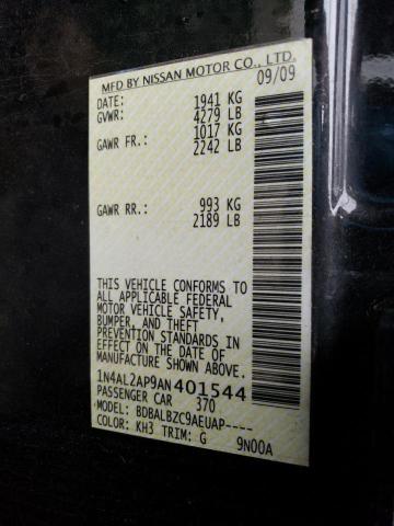 Aukcja sprzedaży 2010 Nissan Altima Base, vin: 1N4AL2AP9AN401544, numer aukcji: 55385743