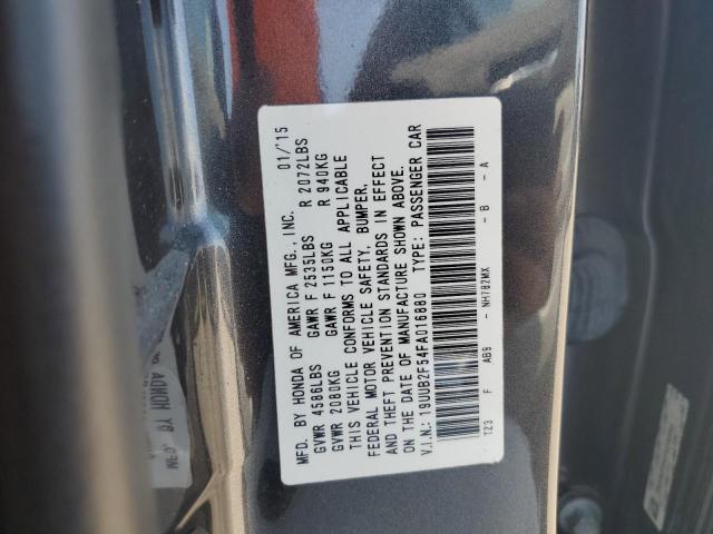 Auction sale of the 2015 Acura Tlx Tech, vin: 19UUB2F54FA016880, lot number: 54374133