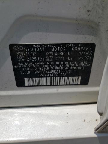 Aukcja sprzedaży 2013 Hyundai Sonata Hybrid, vin: KMHEC4A45DA100578, numer aukcji: 57838043