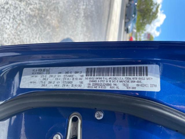 55850223 :رقم المزاد ، 3C6RR6KG2JG249849 vin ، 2018 Ram 1500 St مزاد بيع