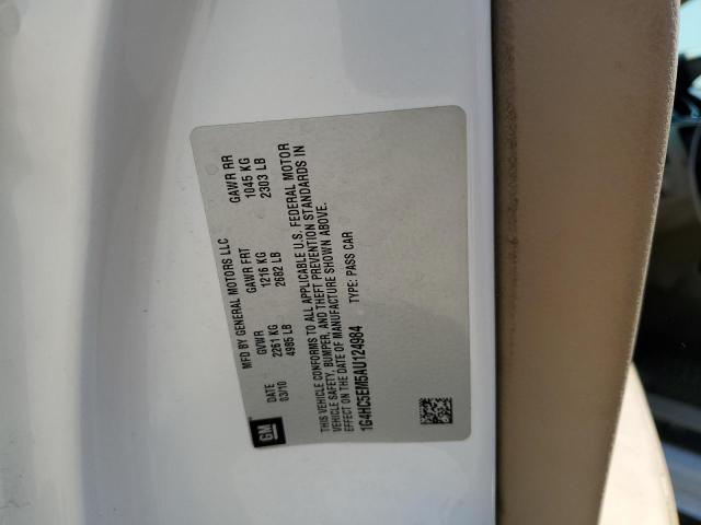 Aukcja sprzedaży 2010 Buick Lucerne Cxl, vin: 1G4HC5EM5AU124984, numer aukcji: 54841543