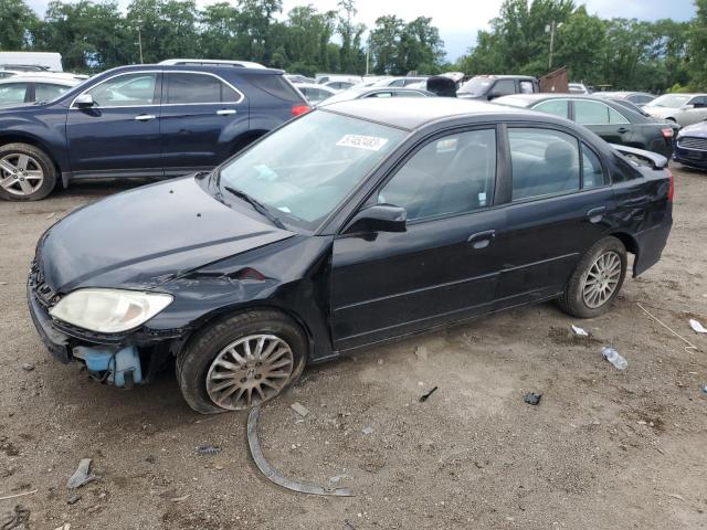 57452483 :رقم المزاد ، 2HGES16545H558866 vin ، 2005 Honda Civic Lx مزاد بيع