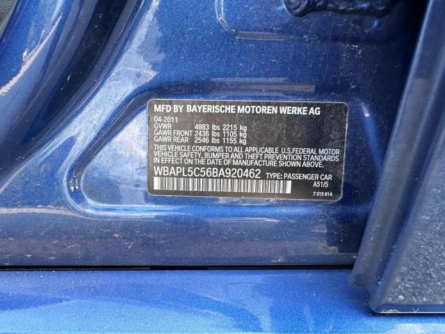 Продажа на аукционе авто 2011 Bmw 335 Xi, vin: WBAPL5C56BA920462, номер лота: 58705373