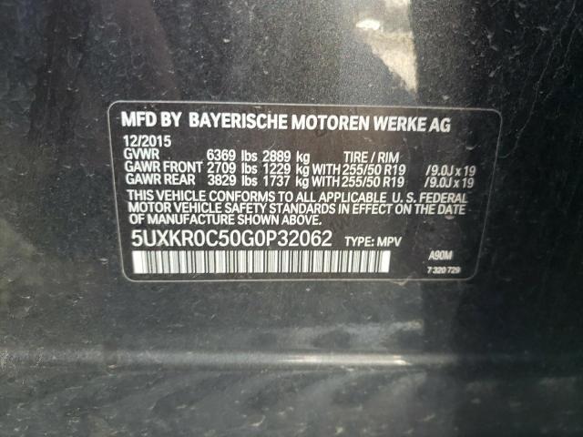 Продаж на аукціоні авто 2016 Bmw X5, vin: 5UXKR0C50G0P32062, номер лоту: 56435074