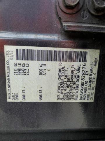 Продаж на аукціоні авто 2013 Nissan Maxima S, vin: 1N4AA5AP9DC828276, номер лоту: 57243334