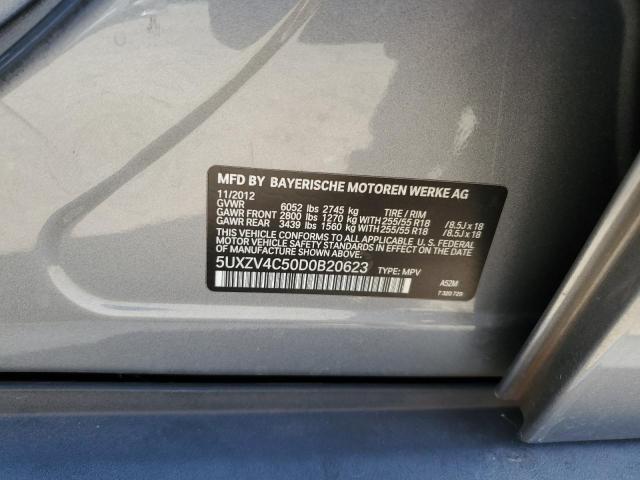 Продаж на аукціоні авто 2013 Bmw X5 Xdrive35i, vin: 5UXZV4C50D0B20623, номер лоту: 58984034