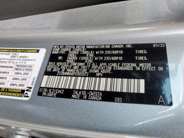 2023 Lexus Rx 350 Bas მანქანა იყიდება აუქციონზე, vin: 2T2BAMBA6PC005072, აუქციონის ნომერი: 60998294