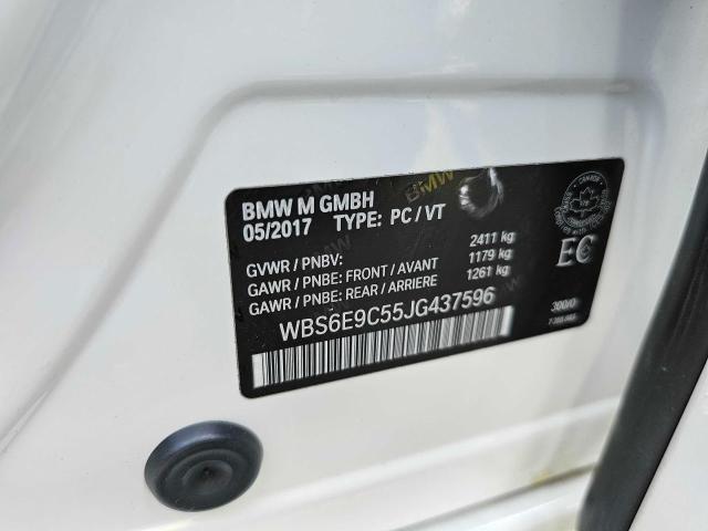 Продажа на аукционе авто 2018 Bmw M6 Gran Co, vin: WBS6E9C55JG437596, номер лота: 60769294
