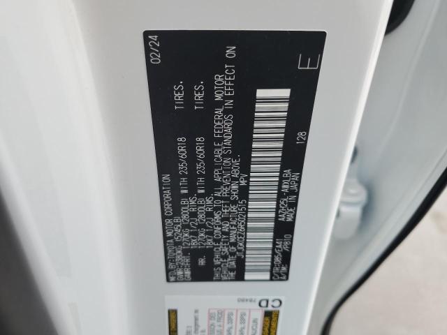 2024 Lexus Nx 350h Ba მანქანა იყიდება აუქციონზე, vin: JTJGKCEZ6R5021515, აუქციონის ნომერი: 58548474