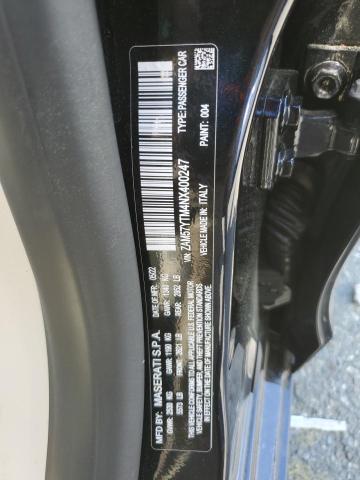 Продаж на аукціоні авто 2022 Maserati Ghibli Modena, vin: ZAM57YTM4NX400247, номер лоту: 56967624