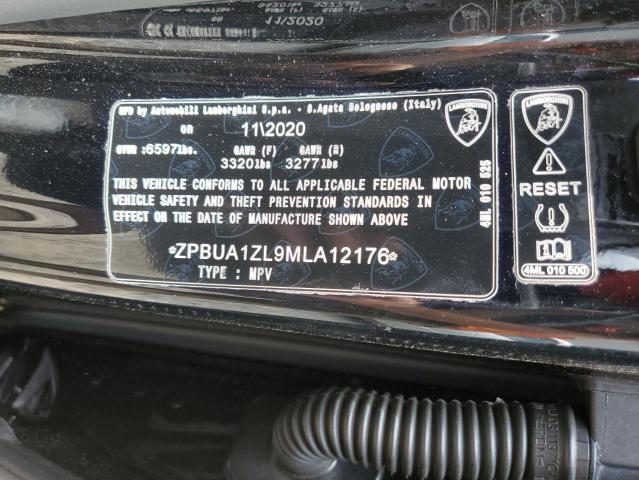 Aukcja sprzedaży 2021 Lamborghini Urus, vin: ZPBUA1ZL9MLA12176, numer aukcji: 58272834