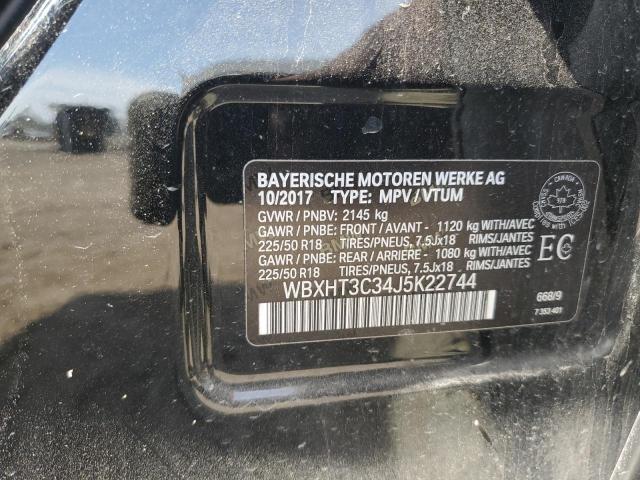 Aukcja sprzedaży 2018 Bmw X1 Xdrive2, vin: WBXHT3C34J5K22744, numer aukcji: 57132254