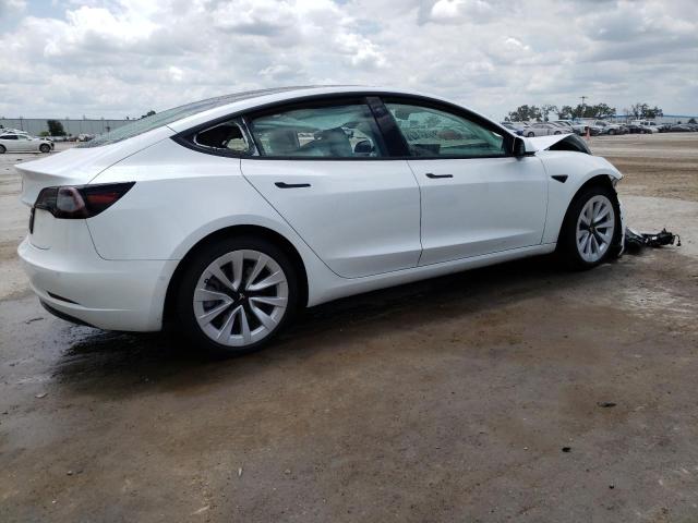 57444334 :رقم المزاد ، 5YJ3E1EA6NF302844 vin ، 2022 Tesla Model 3 مزاد بيع