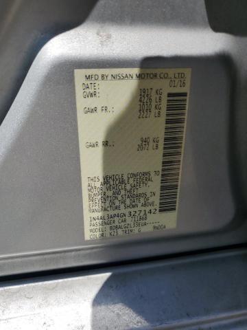 Aukcja sprzedaży 2016 Nissan Altima 2.5, vin: 1N4AL3AP4GN327142, numer aukcji: 58228984