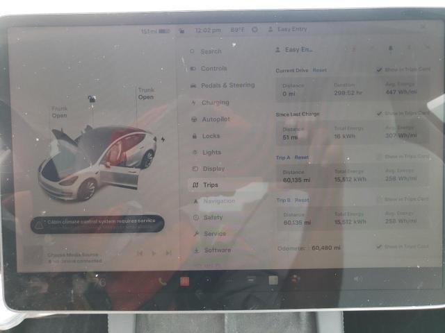 57444334 :رقم المزاد ، 5YJ3E1EA6NF302844 vin ، 2022 Tesla Model 3 مزاد بيع