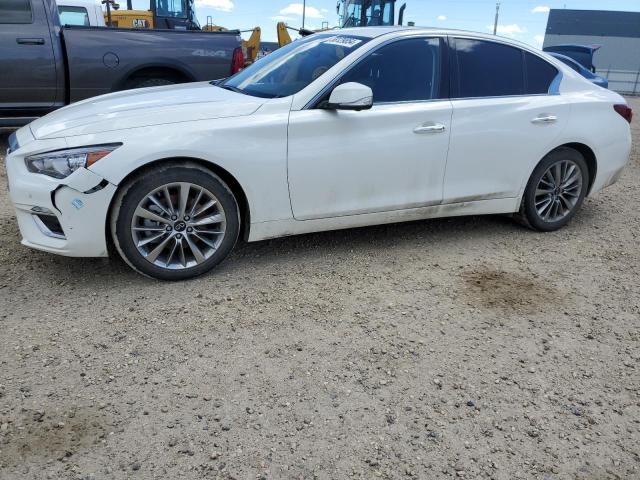 58129854 :رقم المزاد ، JN1EV7BRXNM342392 vin ، 2022 Infiniti Q50 Luxe مزاد بيع