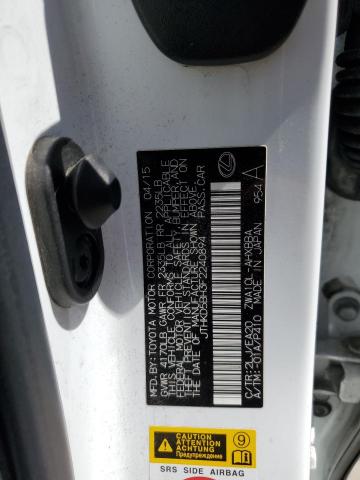 Продаж на аукціоні авто 2015 Lexus Ct 200, vin: JTHKD5BH3F2240894, номер лоту: 57750164