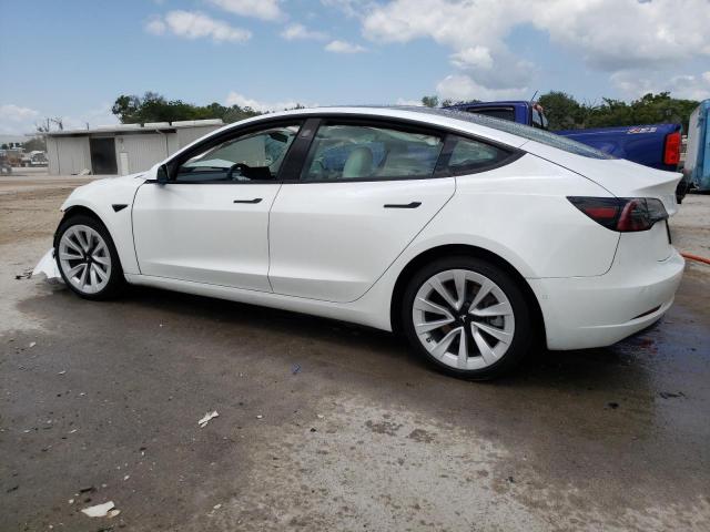 57444334 :رقم المزاد ، 5YJ3E1EA6NF302844 vin ، 2022 Tesla Model 3 مزاد بيع