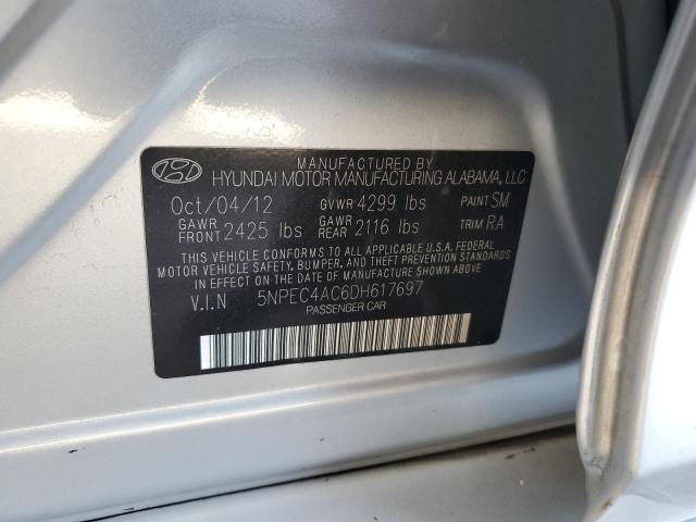 Aukcja sprzedaży 2013 Hyundai Sonata, vin: 5NPEC4AC6DH617697, numer aukcji: 58772144