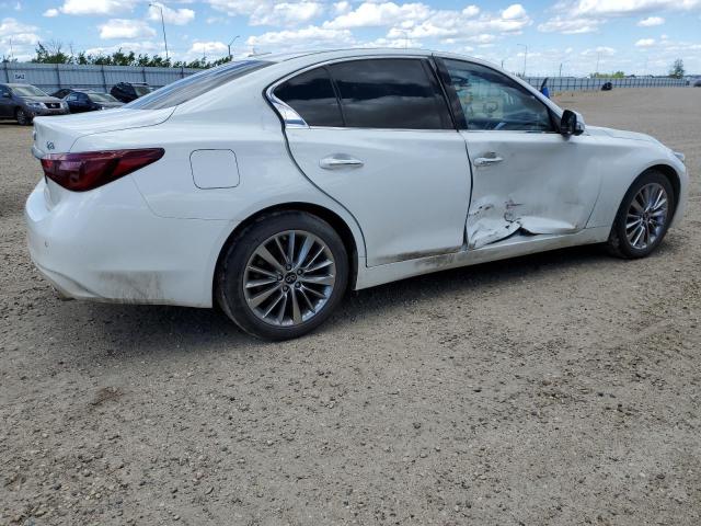 58129854 :رقم المزاد ، JN1EV7BRXNM342392 vin ، 2022 Infiniti Q50 Luxe مزاد بيع
