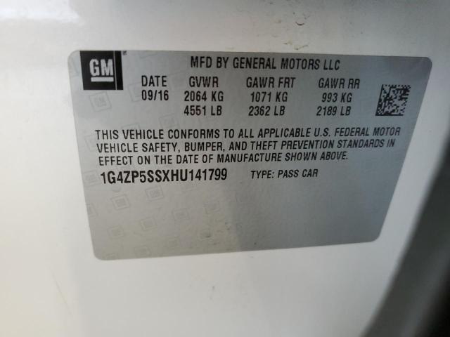 Продаж на аукціоні авто 2017 Buick Lacrosse Essence, vin: 1G4ZP5SSXHU141799, номер лоту: 57104634