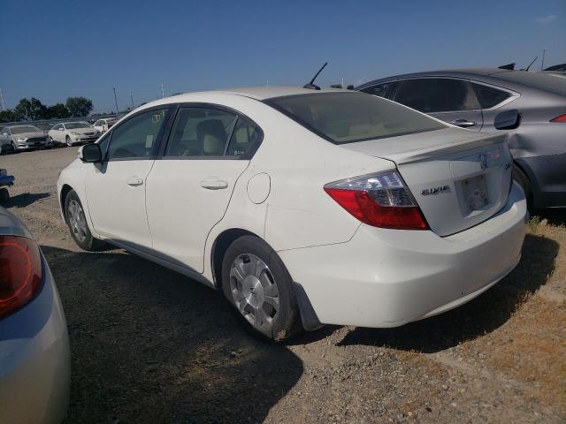 Aukcja sprzedaży 2012 Honda Civic Hybrid, vin: JHMFB4F25CS007876, numer aukcji: 58111374