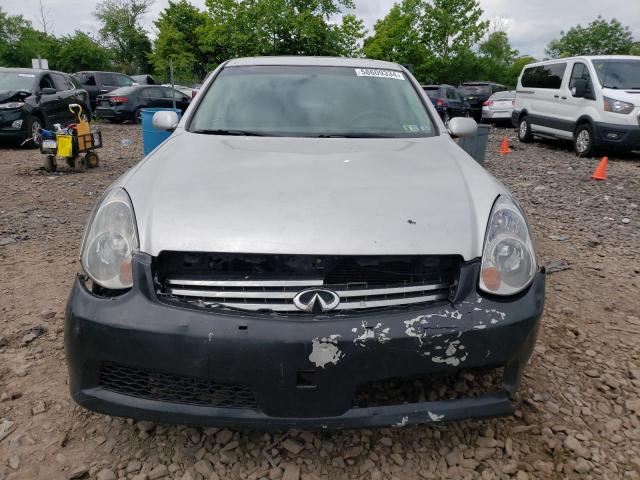 58609334 :رقم المزاد ، JNKCV51E95M203506 vin ، 2005 Infiniti G35 مزاد بيع