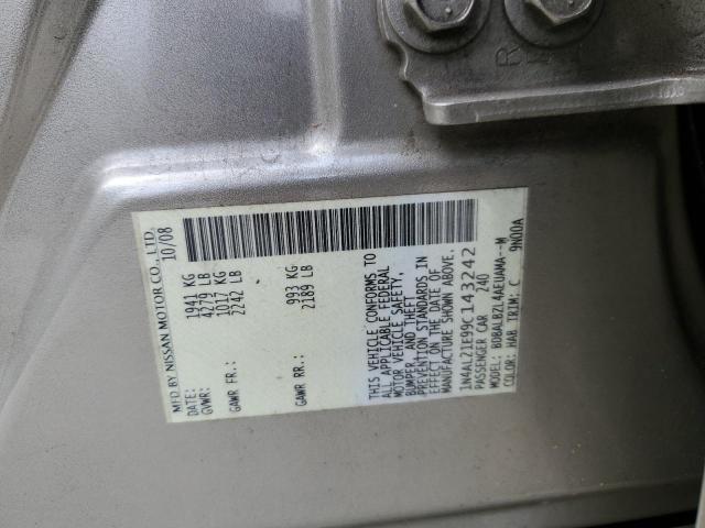 Продажа на аукционе авто 2009 Nissan Altima 2.5, vin: 1N4AL21E99C143242, номер лота: 56799624