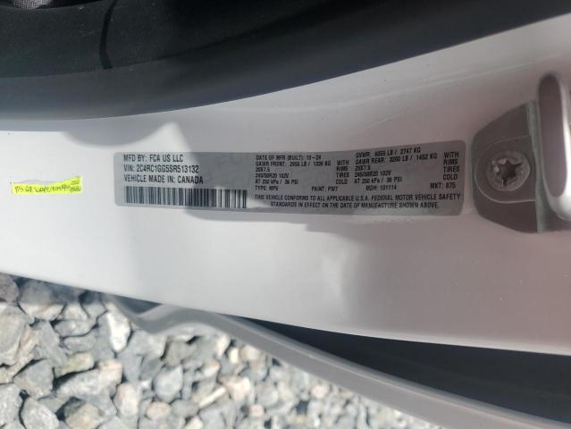 2025 Chrysler Pacifica მანქანა იყიდება აუქციონზე, vin: 2C4RC1GG5SR513132, აუქციონის ნომერი: 62998305