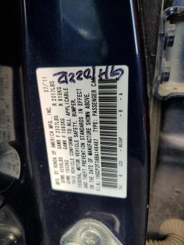 Aukcja sprzedaży 2011 Honda Accord, vin: 1HGCP2F38BA146487, numer aukcji: 60486545