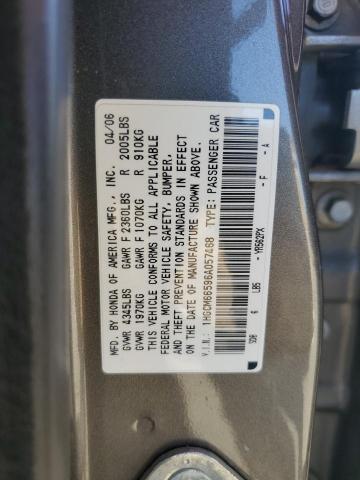 Продаж на аукціоні авто 2006 Honda Accord Ex, vin: 1HGCM66596A057468, номер лоту: 60927835