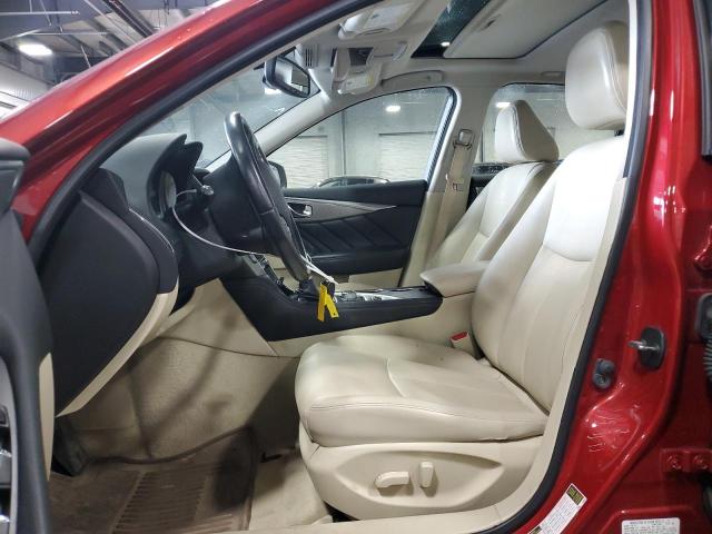 2014 Infiniti Q50 Base მანქანა იყიდება აუქციონზე, vin: JN1BV7AR7EM698514, აუქციონის ნომერი: 61594905