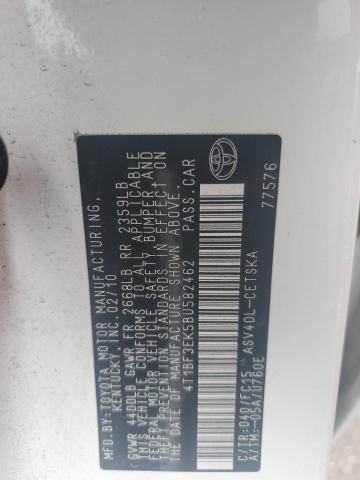 61060055 :رقم المزاد ، 4T1BF3EK5BU582462 vin ، 2011 Toyota Camry Base مزاد بيع