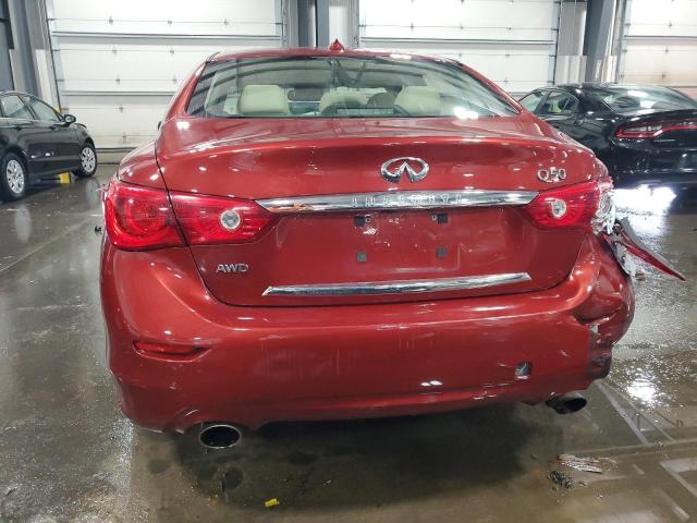 2014 Infiniti Q50 Base მანქანა იყიდება აუქციონზე, vin: JN1BV7AR7EM698514, აუქციონის ნომერი: 61594905