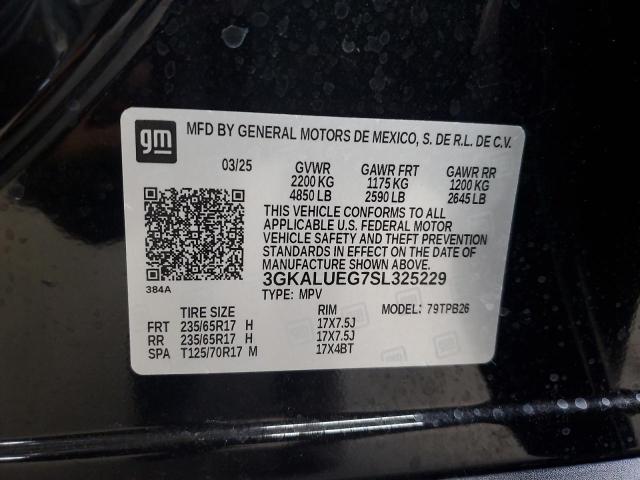 2025 Gmc Terrain El მანქანა იყიდება აუქციონზე, vin: 3GKALUEG7SL325229, აუქციონის ნომერი: 61932175