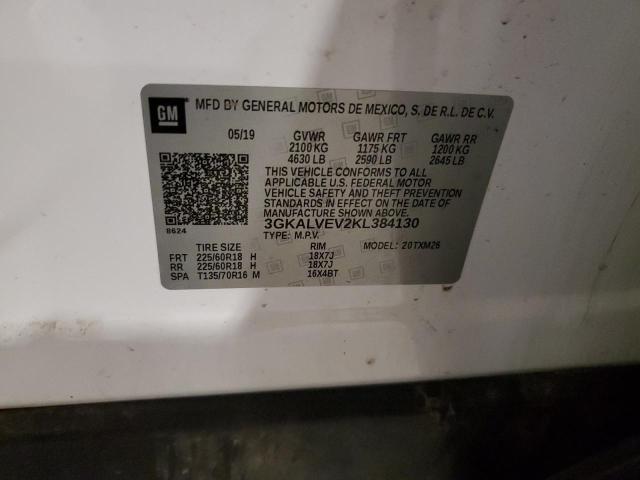 61623205 :رقم المزاد ، 3GKALVEV2KL384130 vin ، 2019 Gmc Terrain Sl مزاد بيع