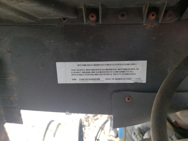 Продажа на аукционе авто 2016 Ford F53, vin: 1F66F5DY4G0A02398, номер лота: 61329755