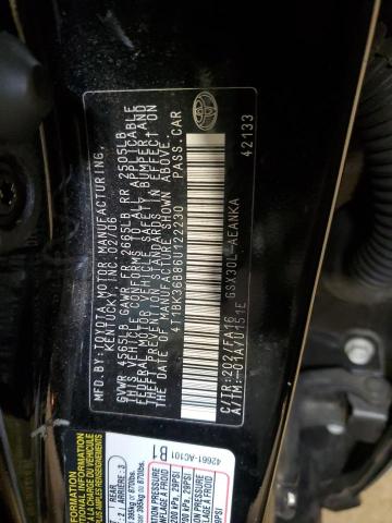 Продажа на аукционе авто 2006 Toyota Avalon, vin: 4T1BK36B86U122230, номер лота: 59206125