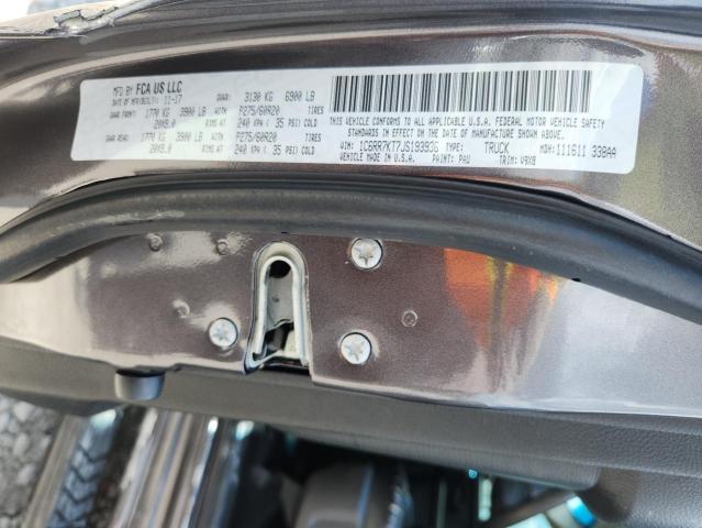 Aukcja sprzedaży 2018 Ram 1500, vin: 1C6RR7KT7JS193936, numer aukcji: 61659005