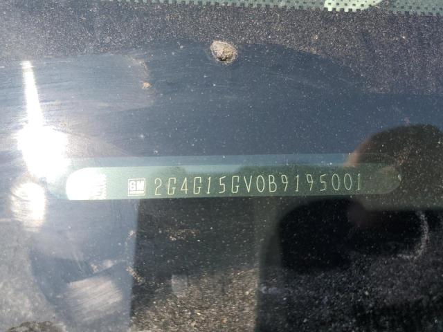 Aukcja sprzedaży 2011 Buick Regal Cxl, vin: 2G4G15GV0B9195001, numer aukcji: 62126695