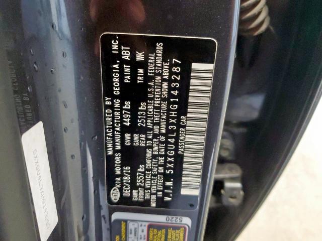 Aukcja sprzedaży 2017 Kia Optima, vin: 5XXGU4L3XHG143287, numer aukcji: 59348295