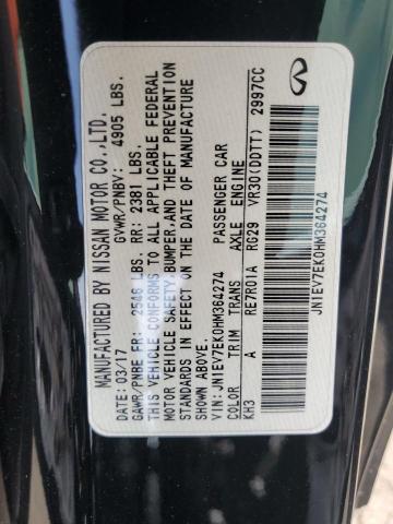Продажа на аукционе авто 2017 Infiniti Q60 Premiu, vin: JN1EV7EK0HM364274, номер лота: 60670125