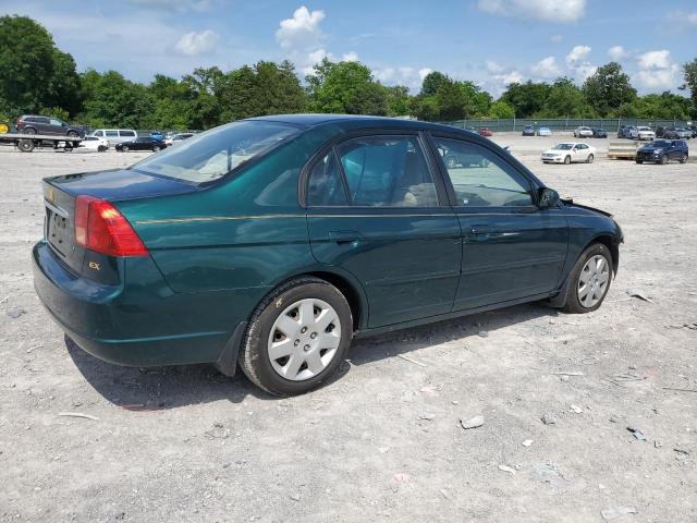 2002 Honda Civic Ex მანქანა იყიდება აუქციონზე, vin: 2HGES26752H511171, აუქციონის ნომერი: 61136055