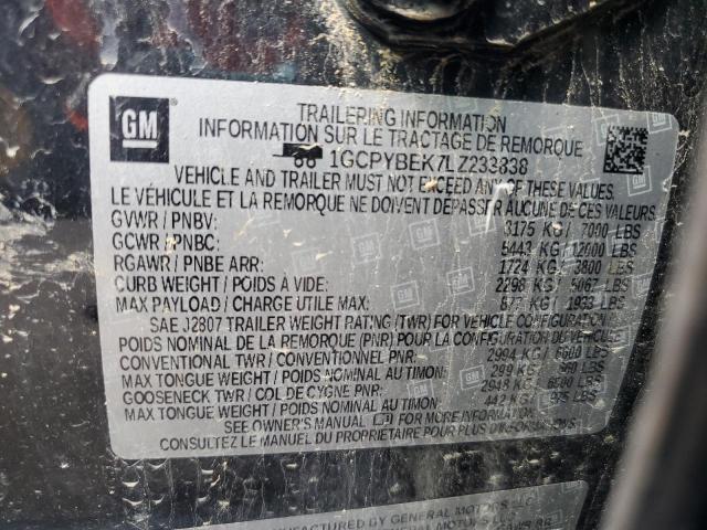 Продаж на аукціоні авто 2020 Chevrolet 1500, vin: 1GCPYBEK7LZ233838, номер лоту: 60496005