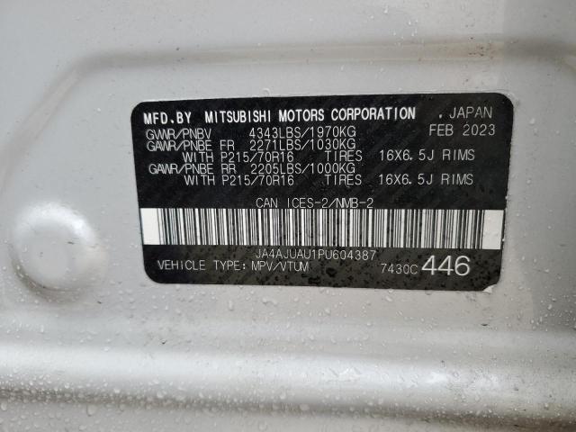 Продажа на аукционе авто 2023 Mitsubishi Rvr, vin: JA4AJUAU1PU604387, номер лота: 61123295