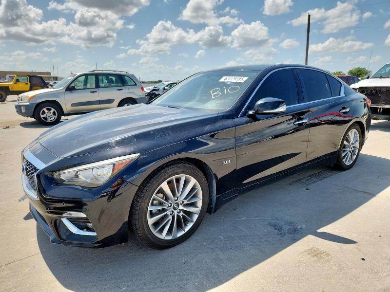 Продажа на аукционе авто 2018 Infiniti Q50 Luxe, vin: JN1EV7APXJM366413, номер лота: 62079855